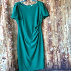 Calvin Klein Blue Green Dress